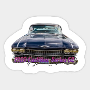 1959 Cadillac Series 62 4 Door Sedan Sticker